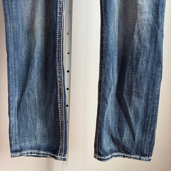 Rock Revival sz 41‎ blue denim jeans - Picture 3 of 10